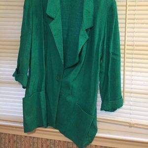 80’s Spring Green Blazer